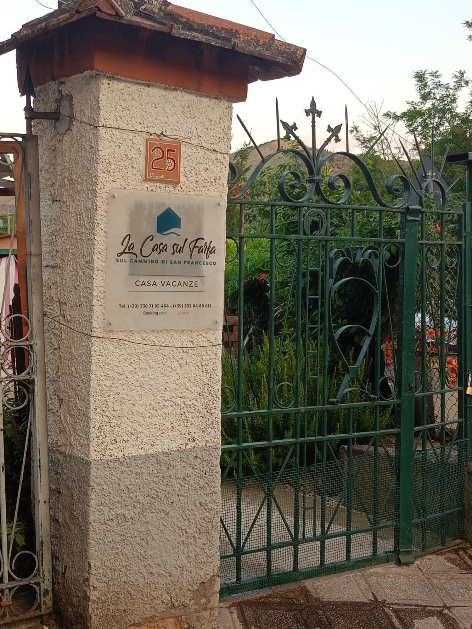 דירות Bocchignano La Casa Sul Farfa מראה חיצוני תמונה